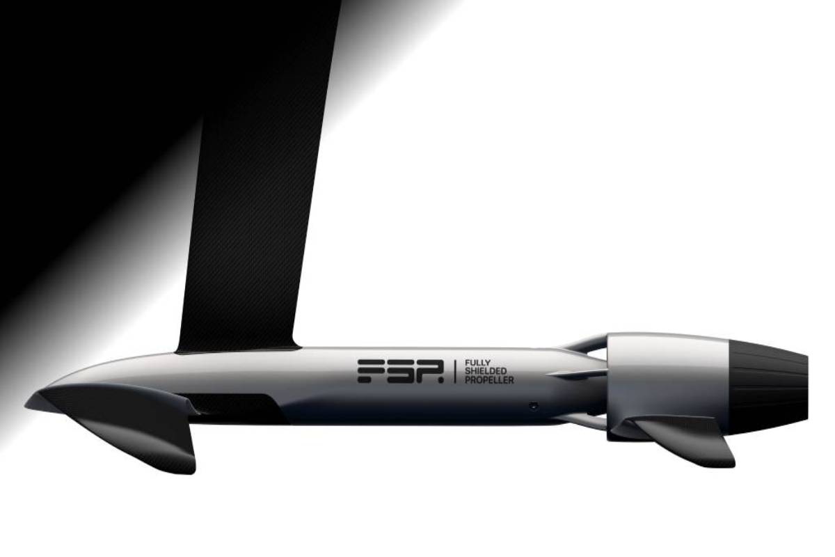 Audi E-Foil Detail Antrieb